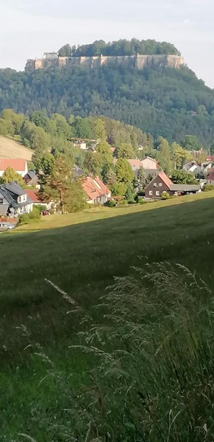 Haus Angermann Apartment Struppen ภายนอก รูปภาพ