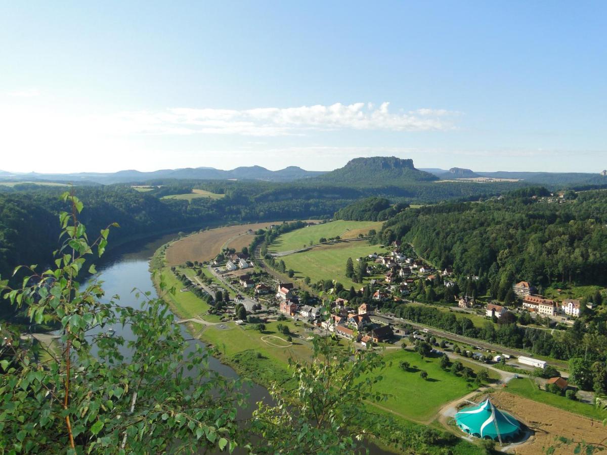 Haus Angermann Apartment Struppen ภายนอก รูปภาพ