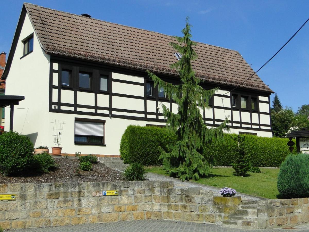 Haus Angermann Apartment Struppen ภายนอก รูปภาพ