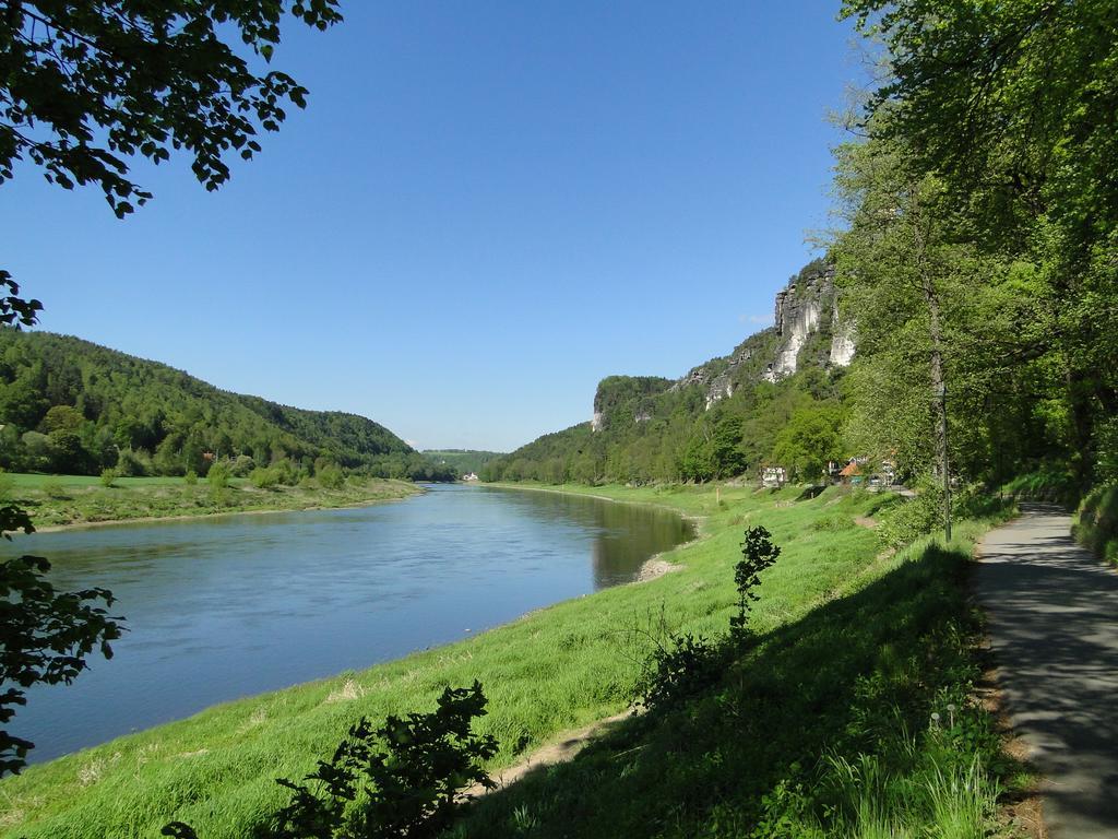 Haus Angermann Apartment Struppen ภายนอก รูปภาพ